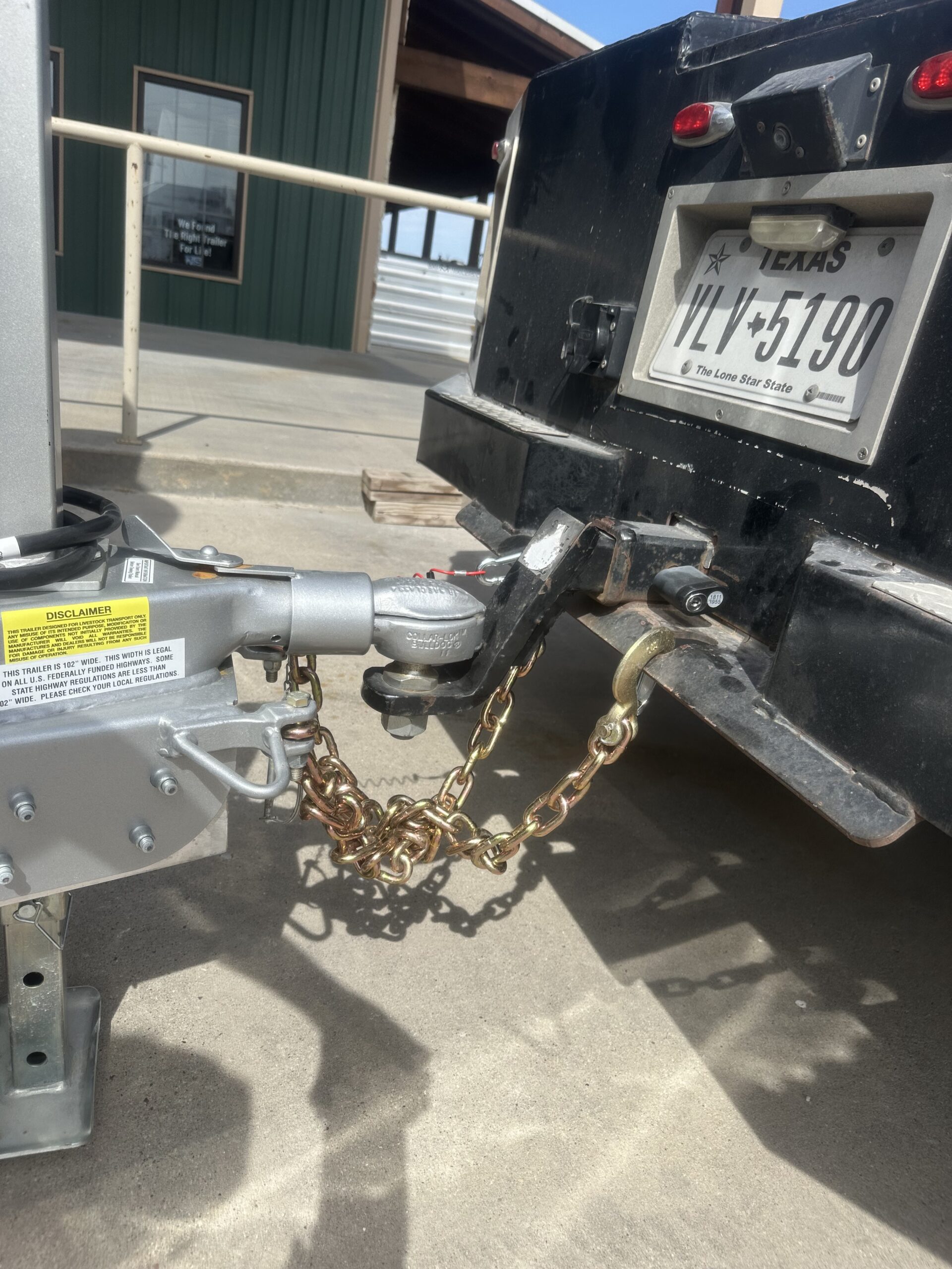 Safety chain just right