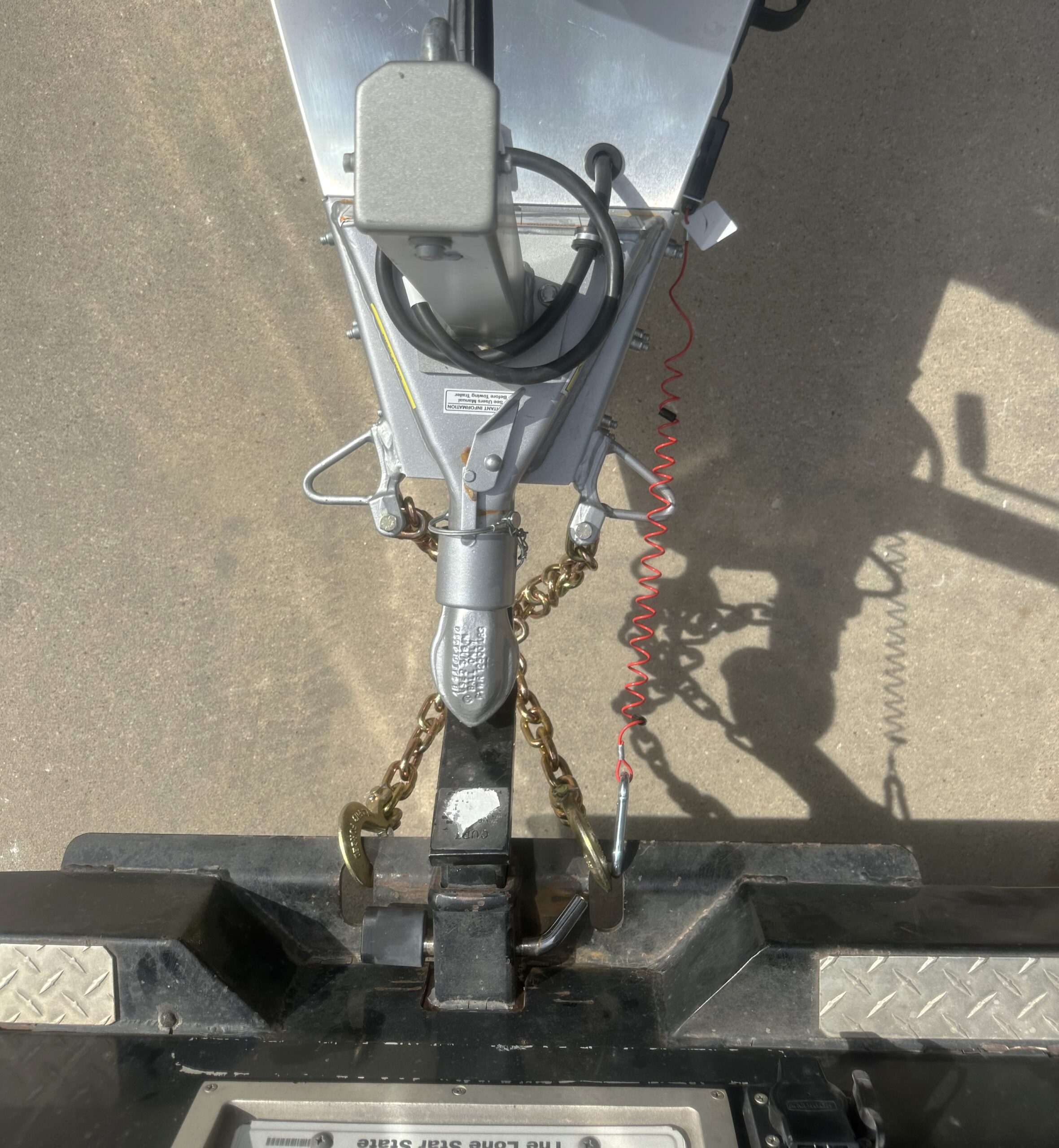 Trailer safety chain